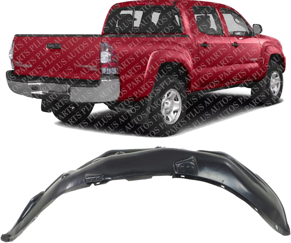 Rear Fender Liner Right Passenger Side Direct Replacement Compatible With 2005-2015 Toyota Tacoma TO1763102 6563704040