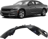 Front Fender Liner Left Driver Side Direct Replacement Compatible With 2015-2023 Dodge Challenger CH1248177 68477157AB