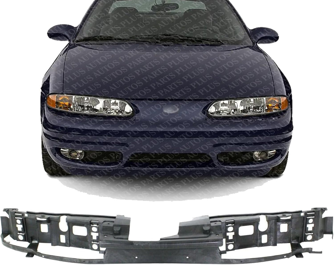 Front Header Panel Plastic Direct Replacement Compatible With 1999-2004 Oldsmobile Alero GM1221114 22619078