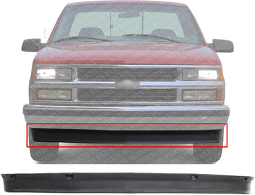 AUTOS PARTS PLUS Front Bumper Lower Valance Air Deflector Primed Plastic Direct Replacement Compatible with 1988-2002 Chevrolet/GMC C/K Series / 1992-2000 Yukon /1995-2000 Tahoe GM1090108 15569428