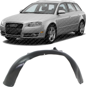 Front Fender Liner Left Driver Side Direct Replacement Compatible With 2002-2005 Audi A4 AU1248105 8E0821171B