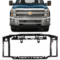 Front Radiator Support Assembly Steel Direct Replacement Compatible With 2015-2019 Chevrolet Silverado/GMC Sierra 2500HD 3500HHD GM1225335 84523026