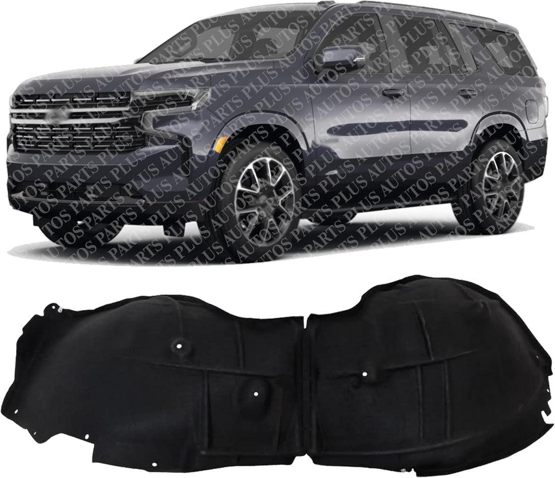 Front Fender Liner Left Driver Side Direct Replacement Compatible With 2021-2024 Chevrolet Suburban/Tahoe GM1248311 84856823