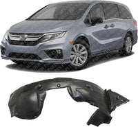 Front Fender Liner Left Driver Side Direct Replacement Compatible with 2018-2023 Honda Odyssey HO1248179 74151THRA01