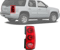 Tail Light Assembly Right Passenger Side Direct Replacement Compatible With 2007-2014 GMC Yukon / 2007-2011 XL GM2801204 25975976