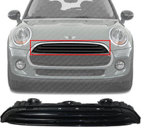 Front Grille Assembly Textured Shell And Insert Plastic Direct Replacement Compatible With 2015-2021 Mini Cooper MC1200106 51137300586