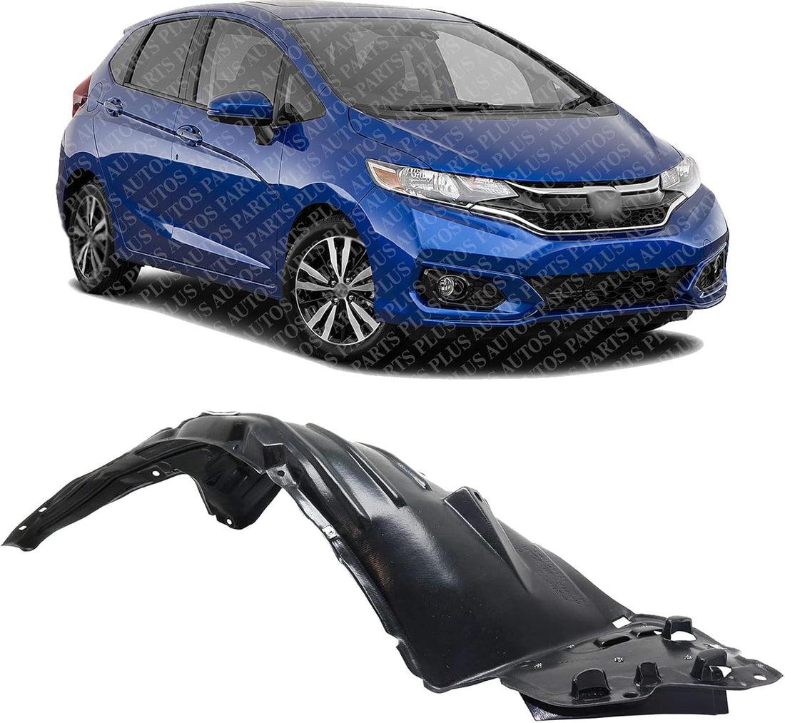 Front Fender Liner Right Passenger Side Direct Replacement Compatible With 2018-2020 Honda Fit HO1249181 74100T5RA40