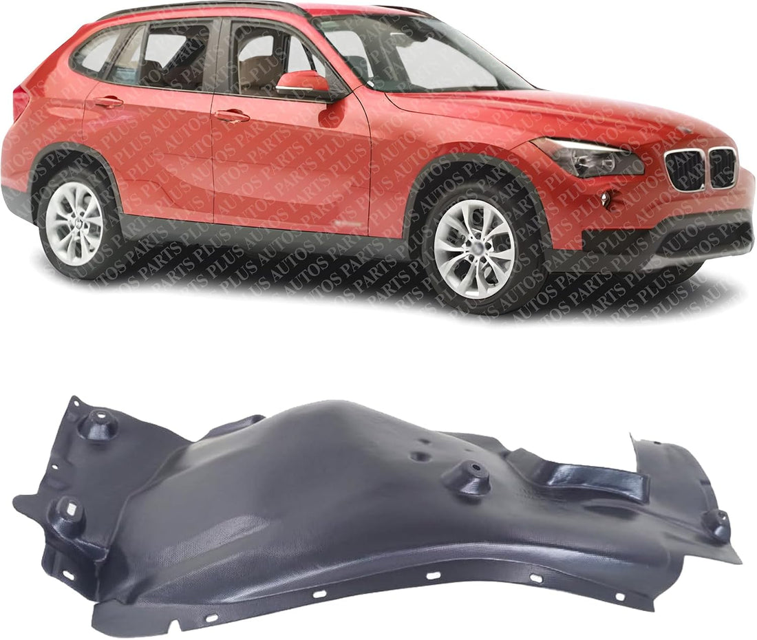Front Fender Liner Rear Section Right Passenger Side Direct Replacement Compatible With 2012-2015 BMW X1 BM1249139 51712990090