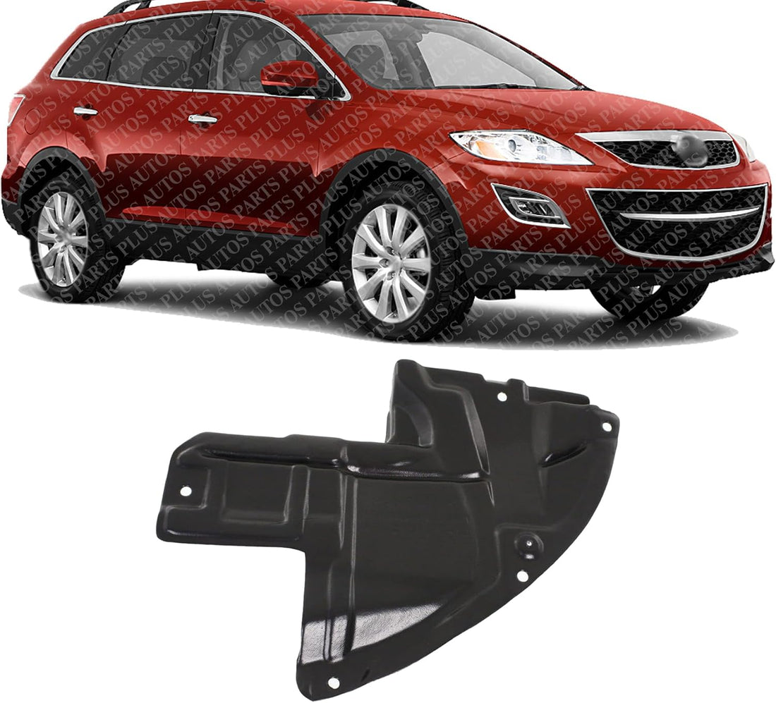 Front Fender Liner Right Passenger Side Direct Replacement Compatible with 2010-2015 Mazda CX-9 MA1251114 TE7356132A