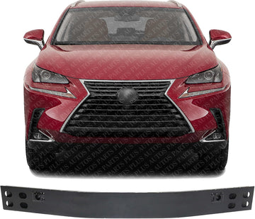 Front Bumper Reinforcement Aluminum Direct Replacement Compatible With 2015-2021 Lexus NX300h / NX200t / NX300 LX1006145 5202178040