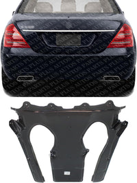 Rear Engine Splash Shield Under Cover Plastic Direct Replacement Compatible with 2007-2014 Mercedes Benz CL-Class MB1228153 2215242830 2215242530