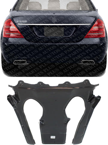 Rear Engine Splash Shield Under Cover Plastic Direct Replacement Compatible with 2007-2014 Mercedes Benz CL-Class MB1228153 2215242830 2215242530