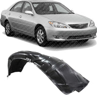 Front Fender Liner Right Passenger Side Direct Replacement Compatible With 2002-2006 Toyota Camry TO1249116 53875AA011