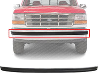 Front Bumper Molding Plastic Direct Replacement Compatible With 1992-1997 Ford F-Series FO1057220 F2TZ17K833A