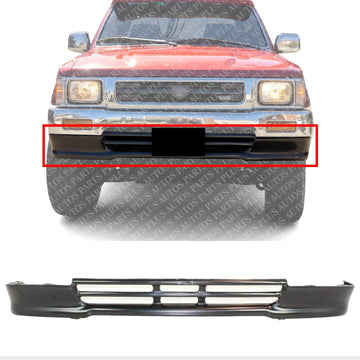 AUTOS PARTS PLUS Front Bumper Lower Valance Panel Painted Black Steel Direct Replacement Compatible With 1992-1995 Toyota Pickup TO1095105 5391135905