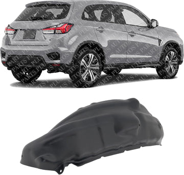 Rear Fender Liner Right Passenger Side Direct Replacement Compatible With 2014-2020 Mitsubishi Outlander / 2018-2022 PHEV MI1763101 5370C006