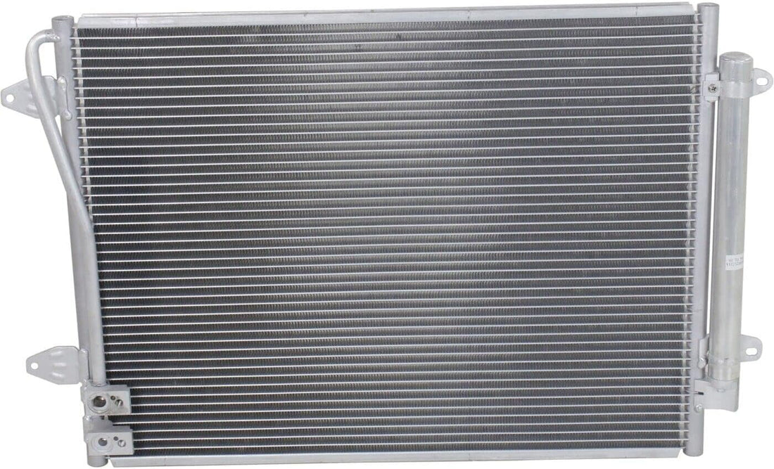 Front A/C Condenser Aluminum Core Direct Replacement Compatible With 2016-2019 Volkswagen Passat VW3030137 561820411C