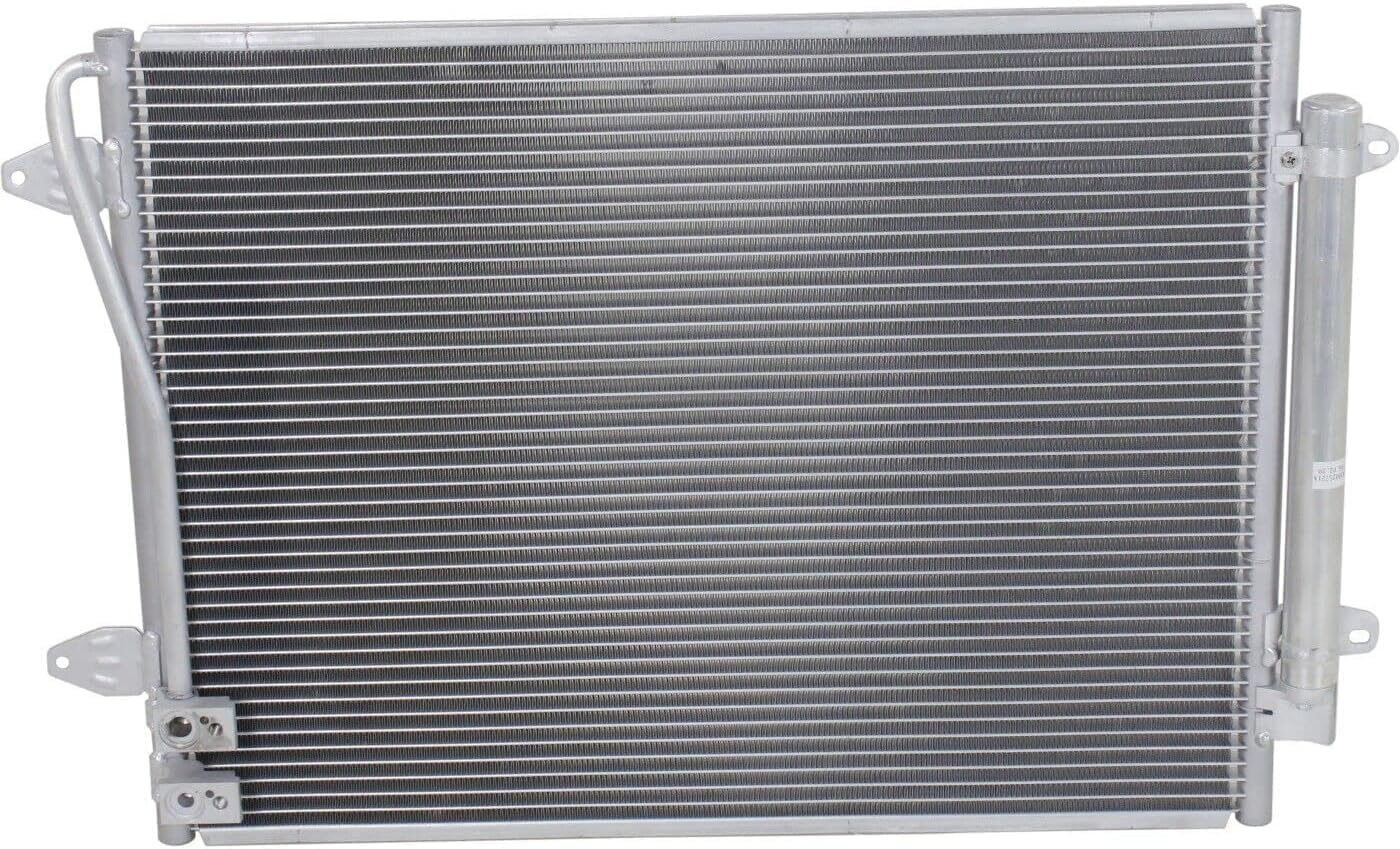 Front A/C Condenser Aluminum Core Direct Replacement Compatible With 2016-2019 Volkswagen Passat VW3030137 561820411C