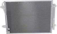 Front A/C Condenser Aluminum Core Direct Replacement Compatible With 2016-2019 Volkswagen Passat VW3030137 561820411C