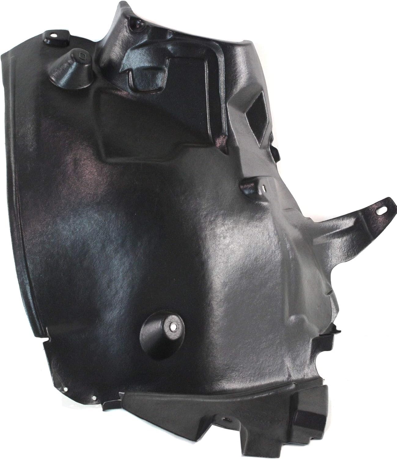 Front Fender Liner Rear Section Left Driver Side Direct Replacement Compatible With 2008-2011 Mercedes Benz C-Class MB1248146 2046904730