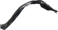 Front Section Fender Liner Rear Section Right Passenger Side Direct Replacement Compatible with 2015-2017 Lexus NX200t / NX300h LX1249134 5387578010
