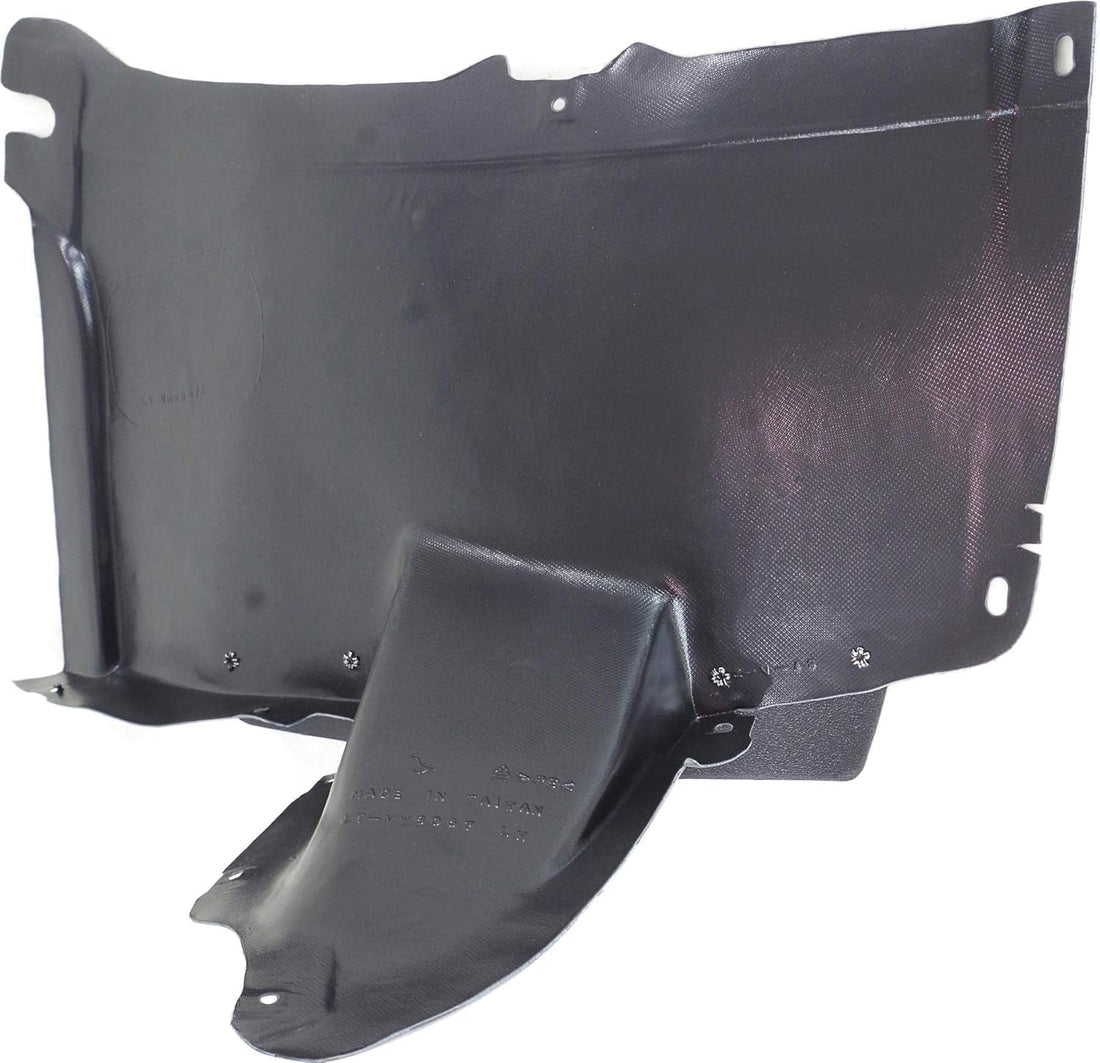 Front Section Fender Liner Left Driver Side Direct Replacement Compatible With 2006-2009 Volkswagen Rabbit VW1250113 1K0805911F