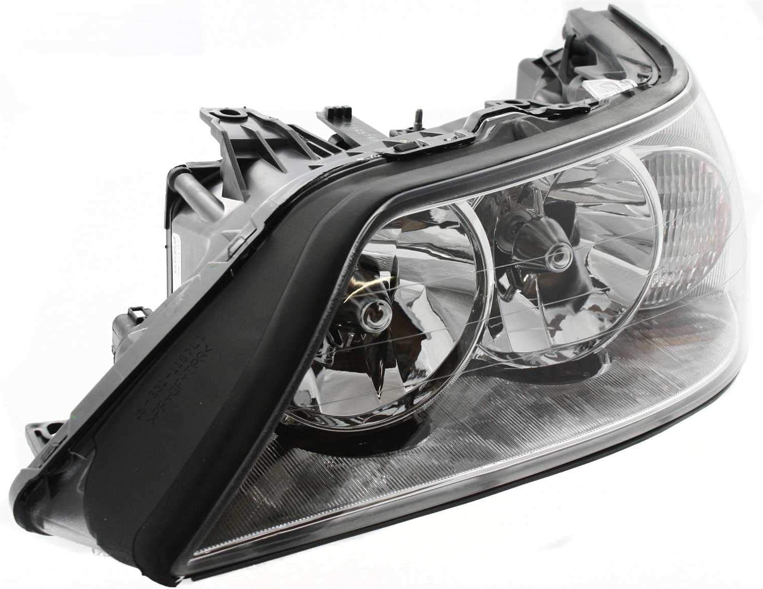 Front Head Light Assembly Left Driver Side Direct Replacement Compatible With 2003-2004 Lincoln Town Car FO2502184 4W1Z13008AB