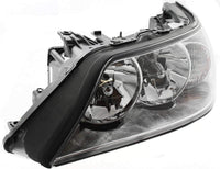 Front Head Light Assembly Left Driver Side Direct Replacement Compatible With 2003-2004 Lincoln Town Car FO2502184 4W1Z13008AB