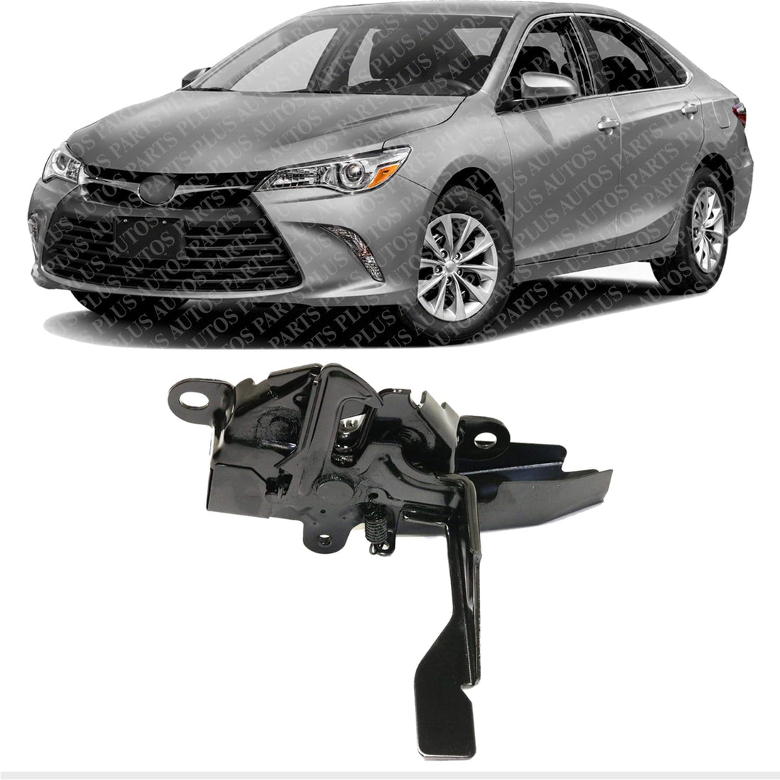 Front Hood Latch Lock Direct Replacement Compatible with 2015-2017 Toyota Camry TO1234139 5351006280
