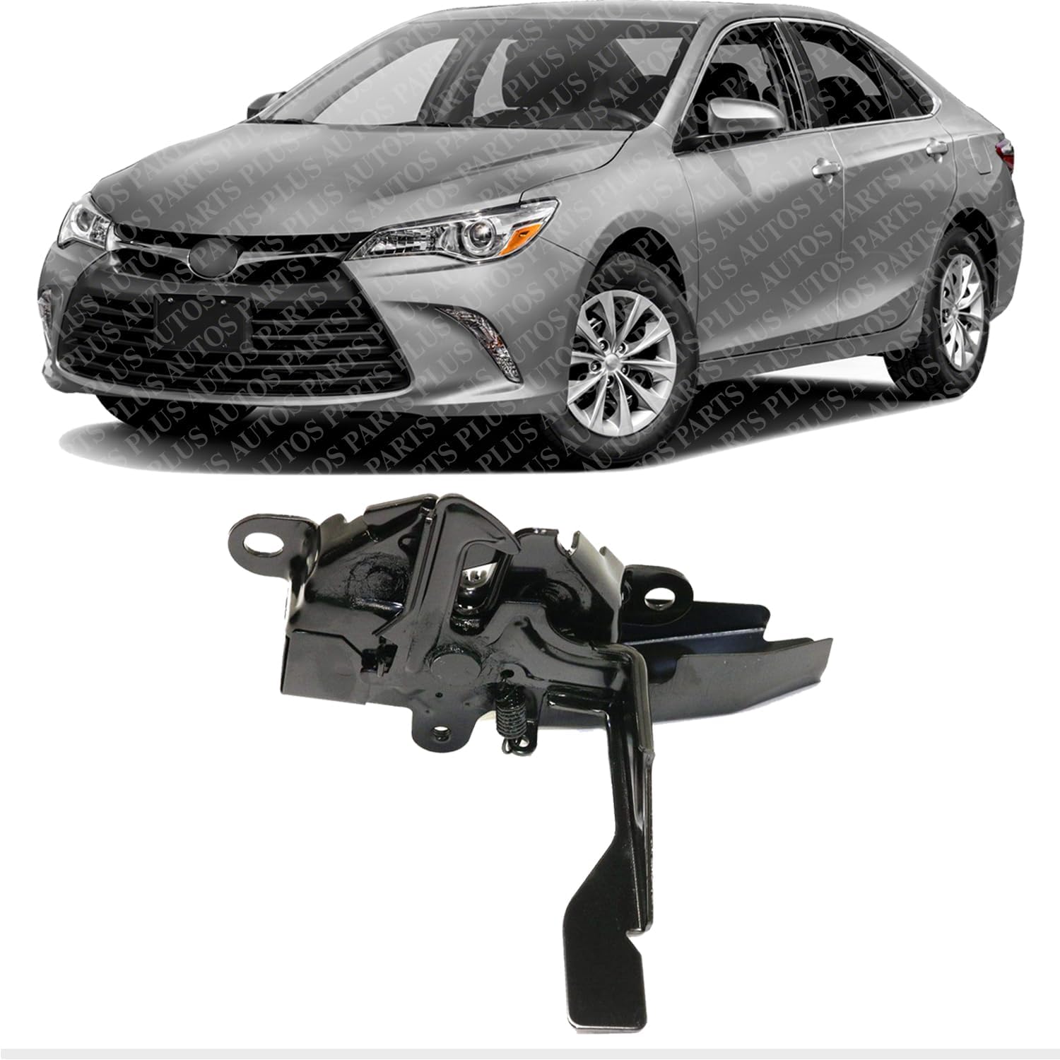 Front Hood Latch Lock Direct Replacement Compatible with 2015-2017 Toyota Camry TO1234139 5351006280