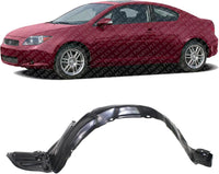 Front Fender Liner Left Driver Side Direct Replacement Compatible With 2005-2010 Scion tC SC1248105 5387621060
