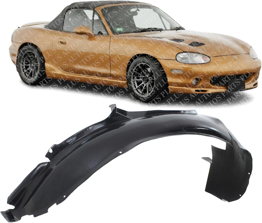 Front Fender Liner Right Passenger Side Direct Replacement Compatible With 1997-2000 Pontiac Grand Prix GM1249132 10404538
