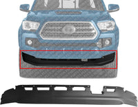 Front Bumper Lower Valance Spoiler Panel Textured Direct Replacement Compatible With 2016-2023 Toyota Tacoma TO1093130 5385104070