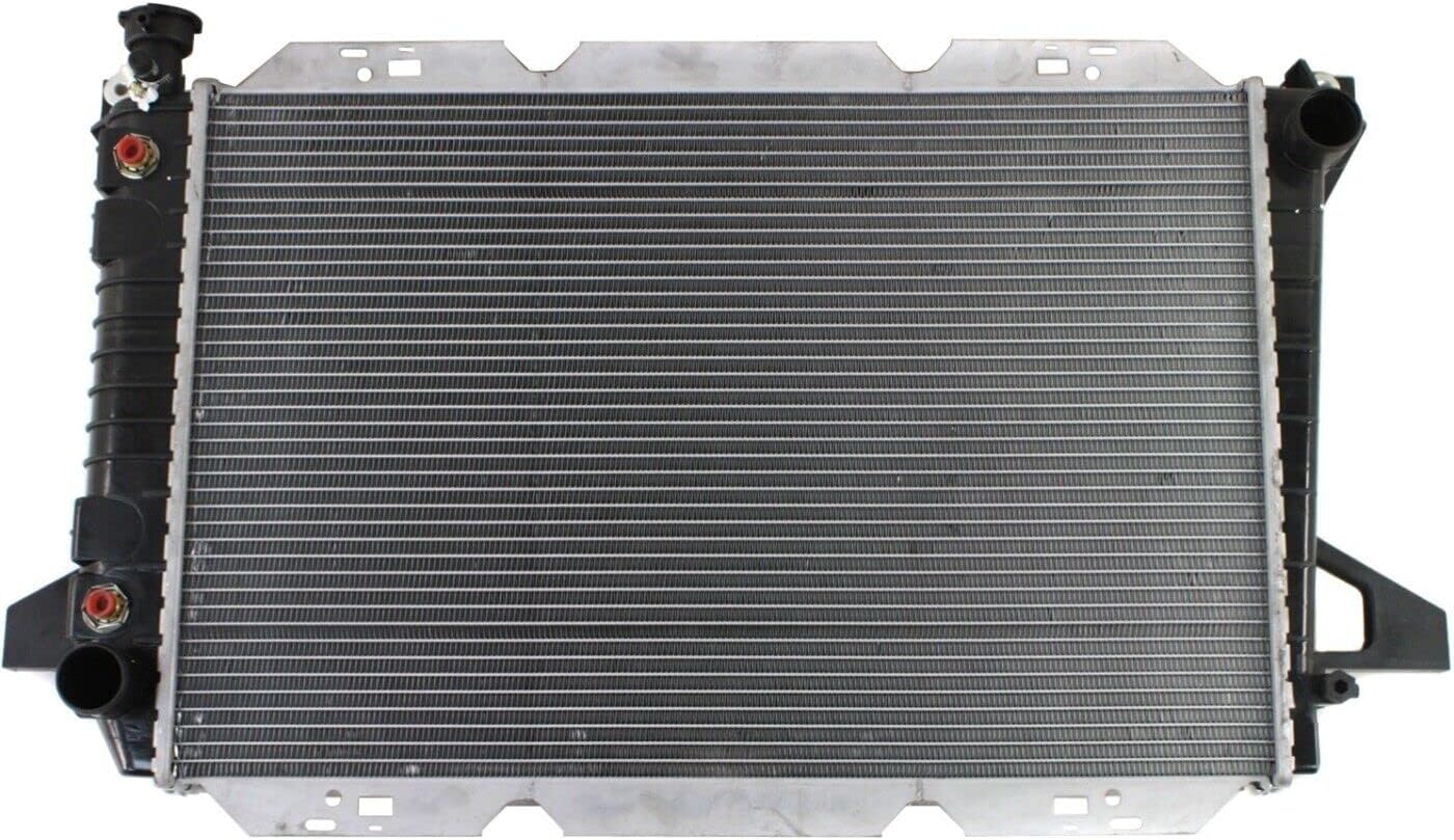 Front Radiator With Heavy Duty Cooling Direct Replacement Compatible With 1985-1997 Ford F-150 FO3010134 F2TZ8005KA