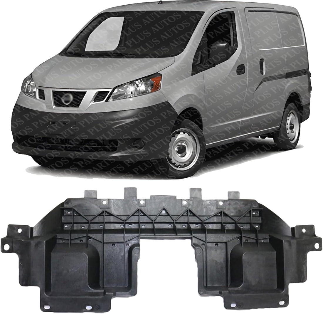 Front Upper Radiator Support Cover Retainer Plastic With Fiberglass Direct Replacement Compatible With 2015-2018 Chevrolet City Express GM1031107 19316714