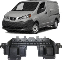 Front Upper Radiator Support Cover Retainer Plastic With Fiberglass Direct Replacement Compatible With 2015-2018 Chevrolet City Express GM1031107 19316714