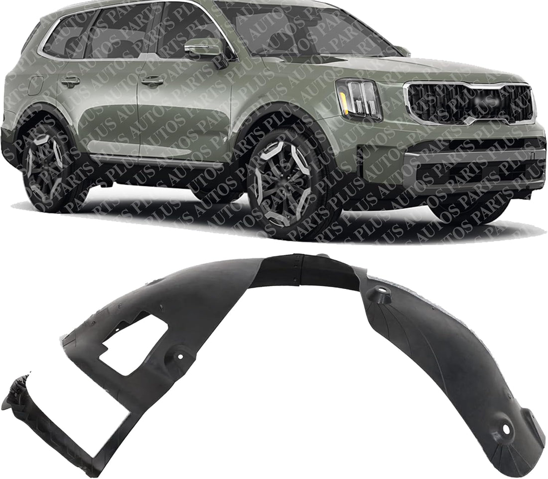 Front Fender Liner Right Passenger Side Direct Replacement Compatible With 2020-2023 Kia Telluride KI1249165 86812S9000