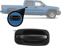 Rear Exterior Door Handle Textured Right Passenger Side Direct Replacement Compatible with 1999-2006 Chevrolet Silverado/GMC Sierra GM1521105 15721572 19356467