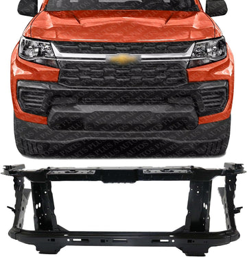 Front Radiator Support Assembly Steel Direct Replacement Compatible With 2015-2022 Chevrolet Colorado/GMC Canyon GM1225323 84023465
