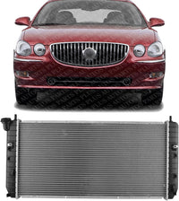 Front Radiator Aluminum Core Direct Replacement Compatible With 2006-2008 Buick Lucerne GM3010492 25772258
