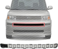 Front Bumper Upper Grille Textured Plastic Direct Replacement Compatible With 2004-2006 Scion XB SC1036100 5311452020