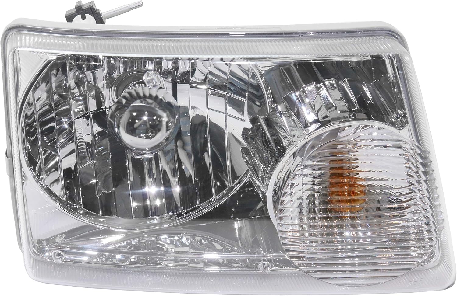 Set Of 2 Front Head Light Assembly Left Driver & Right Passenger Side Direct Replacement Compatible With 2001-2011 Ford Ranger FO2502173 FO2503173 6L5Z13008AA 6L5Z13008BA