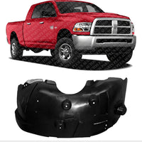 Front Fender Liner Right Passenger Side Direct Replacement Compatible With 2010-2012 Dodge Ram 2500 3500 CH1249158 55372888AG
