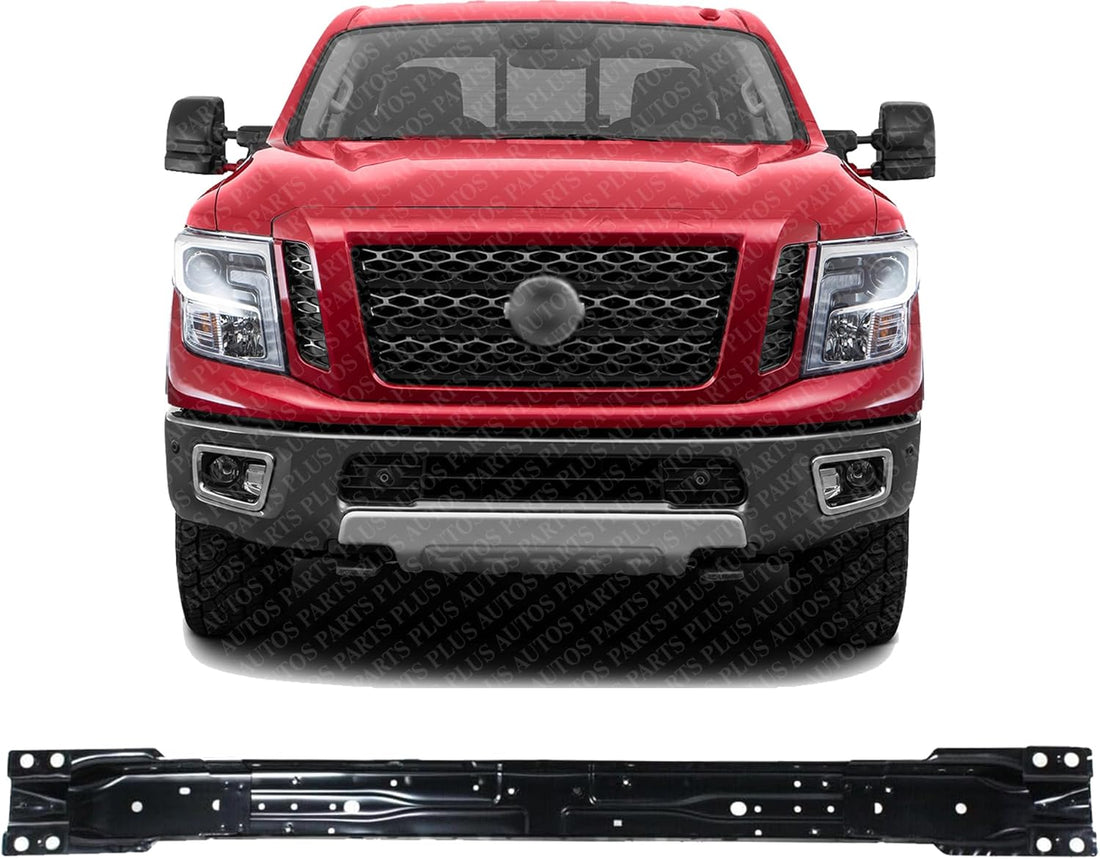 Front Radiator Lower Support Steel Direct Replacement Compatible with 2016-2023 Nissan Titan XD NI1225253 62500EZ00A