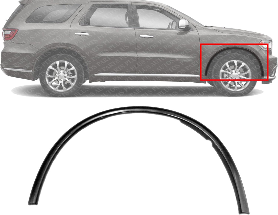 Front Fender Feler Primed Right Passenger Side Direct Replacement Compatible With 2011-2024 Dodge Durango CH1291114 1RK20TZZAE