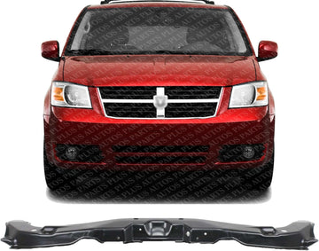 Front Radiator Support Upper Tie Bar Steel Direct Replacement Compatible With 2008-2010 Dodge Grand Caravan/Chrysler Town & Country CH1225208 68023327AA