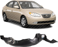 Front Fender Liner Right Passenger Side Direct Replacement Compatible With 2007-2010 Hyundai Elantra HY1251112 868122H010