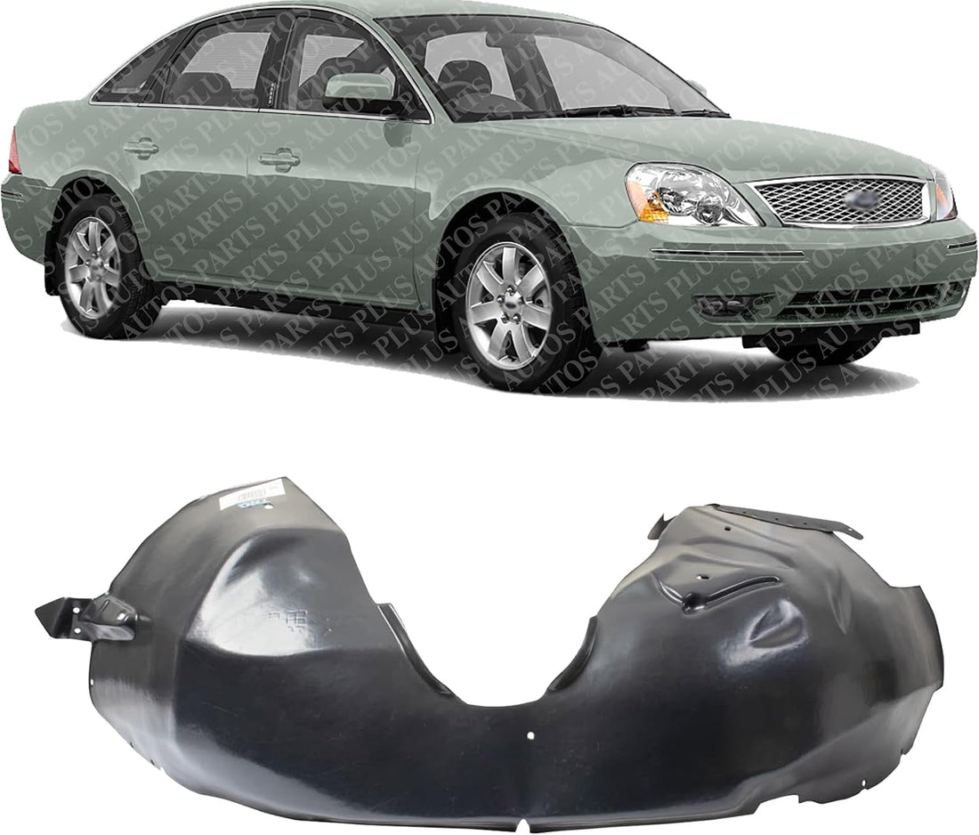 Front Fender Liner Right Passenger Side Direct Replacement Compatible With 2005-2007 Ford Five Hundred/Mercury Montego FO1251138 5G1Z16102AA