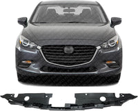 Front Radiator Support Cover Direct Replacement Compatible With 2017-2018 Mazda 3 MA1224108 BANE50717A