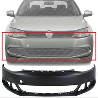 AUTOS PARTS PLUS Front Bumper Cover Primed Direct Replacement Compatible With 2011-2014 Volkswagen Jetta VW1000190 5C6807217DGRU